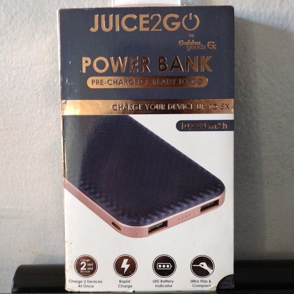 Juice2Go Power Bank (New) - Picture 1 of 2